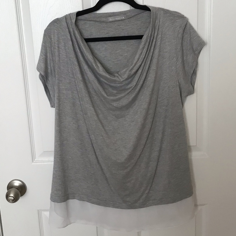 Olivia Cowl Neck top Nordstrom XL NWOT